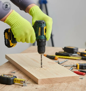 Gants en nylon tricotés à maille fine avec matériau léger pour l'assemblage électronique, le contrôle qualité et les travaux de précision - Product Image 4