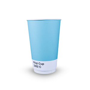 Customizable Disposable 8~20oz Double Wall Recyclable Food Grade Paper Cups with Custom <b>Printed</b> Branding for <b>Coffee</b> - Product Image 2
