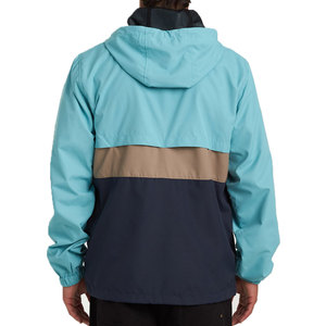 OEM Custom Logo Print Waterproof Outdoor Sportswear Jackets Low MOQ Windbreaker Pullover Quarter Zip Windproof Anorak Jacket Set - Product Image 5