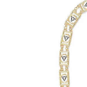 Collar Masónico Ajustable de Última Moda, Cadena Dorada de la Mejor Calidad, Diseño Premium, Collares Masónicos para Past Masters - Product Image 5