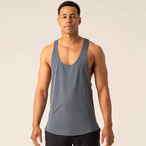 Débardeur Homme Haute Qualité 100% Coton Écologique Respirant Personnalisable Logo Couleur Design Séchage Rapide Décontracté Streetwear Gym - Product Image 1