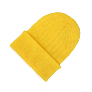 Samples Available Soft Warm Knitted <b>Hats</b> Fashion Solid Color Plain Warm Winter <b>Hats</b> Knitted Beanie <b>Hat</b> Custom logo - Product Image 4