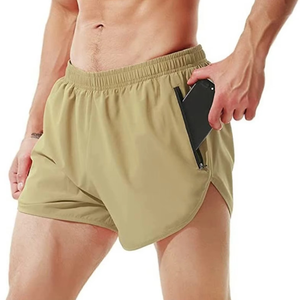 Novedad: Pantalones Cortos de Compresión para Hombre, con Logotipo Personalizado, para Gimnasio y Running, 100% Poliéster, Estilo Casual, Color Sólido, Alta Calidad, Secado Rápido - Product Image 4