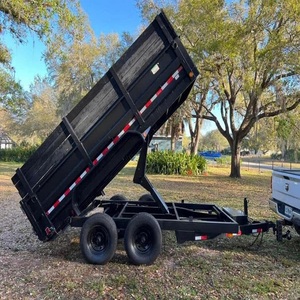 Remorque utilitaire à bas prix 4,5x8 tout-terrain avec flanc amovible pour le transport de marchandises à bas prix - Product Image 6