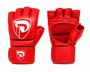 High Quality Customized Cowhide Leather MMA Gloves Breathable <b>Dummy</b> Type Dumela International Custom Logo Packaging All Seasons - Product Image 1