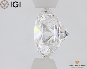 Diamante cultivado en laboratorio CVD de 1.00 quilates, forma redonda, 6.51 mm, color E, claridad VVS1, con certificado IGI para una obra maestra de joyería de diseñador. - Product Image 3