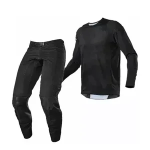 Ensemble de vêtements de motocross MTB, pantalon et maillot, combo MX, été, coupe-vent, manches longues, impression par sublimation, combinaison de motocross avec tissu respirant - Product Image 1