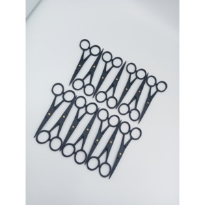 Tijeras de Maquillaje Profesionales de Acero Inoxidable Afilado para Cuidado de la Belleza - Tijeras para Nariz, Uñas y Cejas (Para Diestros) - Product Image 2