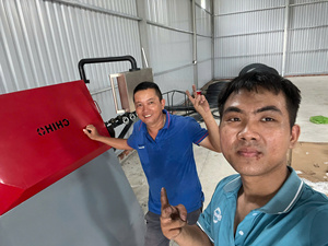 เครื่องดัดเหล็กซีเอ็นซีอัตโนมัติ สำหรับดัดเหล็กเส้นรูปตัวโอ ขนาด 10 มม.  พร้อมมอเตอร์สแตนเลสและชิ้นส่วนหลัก - Product Image 4