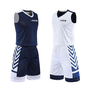 Uniforme de Baloncesto Reversible de Último Diseño en Poliéster, Uniforme de Baloncesto Reversible de Diferentes Colores - Product Image 1