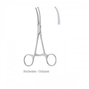 Pinzas Rochester Pean Quirúrgicas de 8 Pulgadas Rectas para Veterinaria, Hemostáticas, de Acero Inoxidable, con Bloqueo Manual MOL de Dentavex, Venta al Por Mayor - Product Image 3