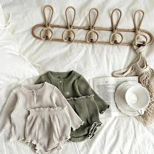 Ganchos de Pared de Ratán Hechos a Mano, Perchero de Mimbre Natural, Colgador de Ropa Estilo Boho para Cuarto de Niños, Dormitorio, Decoración del Hogar - Product Image 1