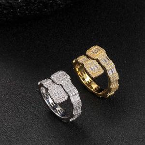 Luxury Floral Design Moissanite <b>Diamond</b> <b>Ring</b> for Women Engagement Party and Bridal Wear Available for Export Price - Product Image 3