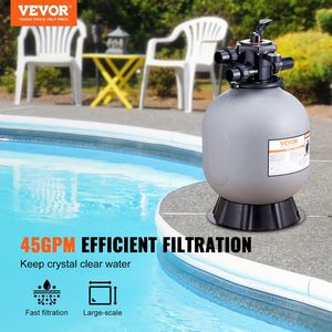 Filtro a Sabbia da 19 Pollici con Portata di 45 GPM per Piscine Interrate, Sistema di Valvole Multiporta a 7 Vie, Filtri per Piscina - Product Image 2