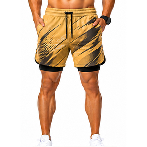 Shorts de bain décontractés pour hommes en gros, écologiques, imperméables, avec poche zippée, séchage rapide, pour l'été, vêtements de surf, marque privée personnalisée - Product Image 5