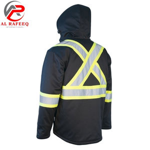 Chaqueta Softshell de Alta Visibilidad y Calidad Superior, Impermeable, de Poliéster, Ropa de Trabajo de Seguridad con Logotipo Personalizable 2026 para Hombre, Corte Ajustado - Product Image 6