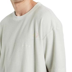 T-shirt Homme Oversize à Épaules Tombantes en Mélange de Coton Uni Coupe Ample – Fabricant de Vêtements Personnalisés - Product Image 6