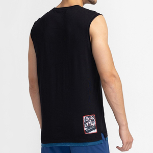 เสื้อยืดแขนกุดผ้าคอตตอนหนานุ่มพิมพ์ลายกราฟิกสำหรับผู้ชาย แบบสั่งทำพิเศษ พิมพ์ลายด้วยเทคนิค DTG และสกรีน - Product Image 2