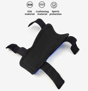 Protège-tibias de football respirants en EVA pour enfants et adultes, protections de mollets avec sangles - Product Image 4