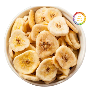 Chips de Plátano Dorados, Bocadillo Crujiente, Rodajas de Plátano Dulces Naturales - Product Image 2