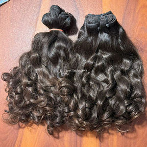 Cheveux Indiens Bruts Remy Bouclés et Volumineux, Cuticules Alignées, Livraison Directe, 26 Pouces, Double Trame Faite à la Machine, Tous Types - Product Image 1