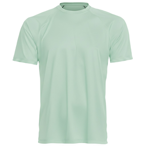 T-shirt de sport pour homme de qualité supérieure avec logo personnalisé, matière absorbant l'humidité pour vêtements de sport - Product Image 4