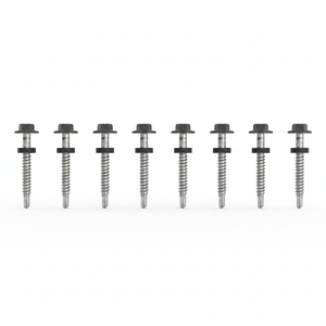 PDC Model 12 Hex Head Self-Drilling <b>Screw</b> Carbon Steel Class 4.8 & 6.8 Zinc/Galvanized Coarse-Thread Inch - Product Image 1