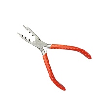 Gros grand 16cm 3 trous en acier inoxydable oiseau anneau ouvre et fermeture pince doux aquarium ornithologie oiseau sonnerie outils
