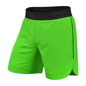 Shorts de combat MMA personnalisés avec logo, vente en gros, respirants, pour hommes, pour grappling en cage, 100% coton, séchage rapide, imperméables - Product Image 4