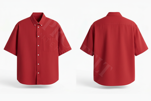 Camisa de Vestir con Botones, Estilo Moderno, Ropa Casual de Trabajo, Camisa de Oficina de Verano con Bolsillo, Algodón Transpirable - Product Image 6