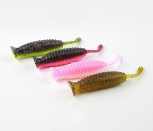 Iscas de Pesca de Alta Elasticidade, Iscas de Silicone que Afundam, Iscas de PVC Texas Rig de 9cm para Bass, Culter e Bagre - Product Image 5