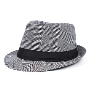 Fashion Men Fedora <b>Hat</b> <b>Flat</b> Pork Pie <b>Hat</b> for Gentleman Dad Bowler Porkpie Jazz Big Size Fedora <b>Hat</b> - Product Image 5