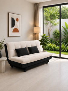 Sofá Cama Roblox Blanco 2 en 1, Estilo Moderno Minimalista para Villa, Apartamento, Sala de Estar, Hotel, Casa, Fabricante de Sofás Personalizados - Product Image 3