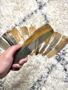 หวีเขาควายพรีเมียม อุปกรณ์จัดแต่งทรงผมแบบดั้งเดิมทำด้วยมือ - Product Image 2