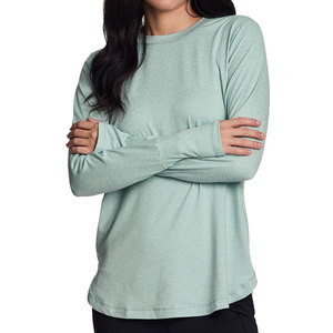 เสื้อเชิ้ตแขนยาวพิมพ์ลายคอเสื้อสำหรับผู้หญิง ผ้าใยไผ่ 100% น้ำหนักเบา นุ่ม ระบายอากาศดี ทรงเข้ารูป สวมใส่สบายๆ สำหรับฤดูร้อน  รับสั่งทำตามแบบ - Product Image 3