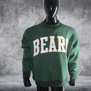 เสื้อฮู้ด BEARS HUNTER สีเขียว สำหรับผู้ชาย ผ้าฝ้าย 100% ปักลายสีขาว ระบายอากาศได้ดี แห้งเร็ว สไตล์สตรีทแฟชั่น - Product Image 1