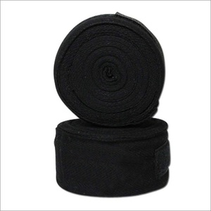 Bandages de boxe Muay Thai de qualité supérieure, très demandés, OEM, en polyester respirant, durables, offrant une protection ajustable. - Product Image 3