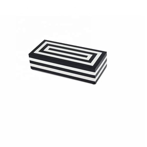 กล่องเก็บเครื่องประดับฝังกระดูกสีขาวทำมือกล่องจัดระเบียบของตกแต่งบ้านทำด้วยมือฝังกระดูกสำหรับอุปกรณ์เครื่องประดับ - Product Image 6