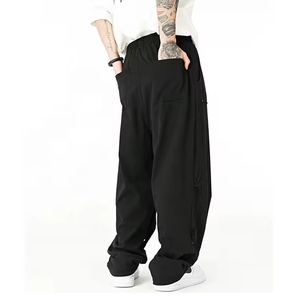 High Quality Men's Casual Straight Pattern <b>Canvas</b> Baggy Sweatpants Comfortable Breathable Eco-Friendly Quick Dry - Product Image 3