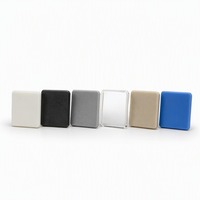 Service de moulage par injection sur mesure, échantillons de matériaux plastiques, échantillons de couleurs, échantillons de texture brillante et mate, PP, ABS, PC, PA