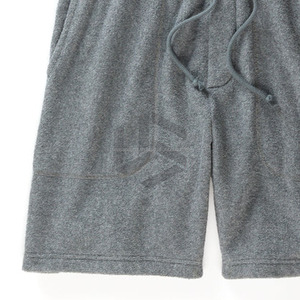 Pantalones Cortos de Forro Polar para Hombre al por Mayor, OEM, Sólidos, de Secado Rápido, Ecológicos, para Gimnasio y Running, con Logotipo Bordado Personalizado - Product Image 3