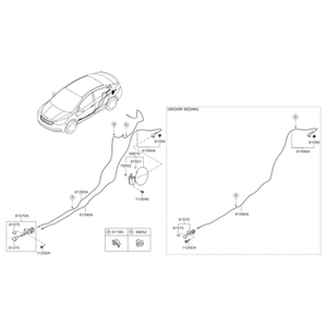 Forte Nouvelles Pièces et Accessoires pour Voitures et Camions 69510A7501 - Product Image 2