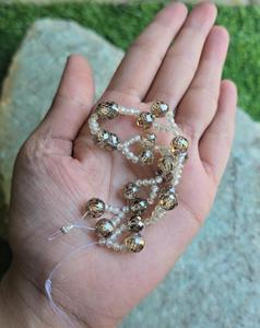 Bracelet en diamants moissanite couleur champagne de 7,5 à 8 mm et blanc de 3 mm, magnifique bracelet pour femme - Product Image 2