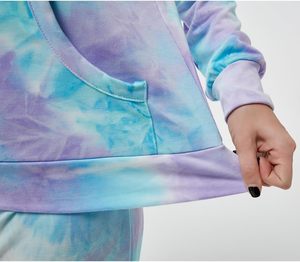 Conjunto de Sudadera con Capucha y Pantalones Deportivos Casuales de Talla Grande para Mujer, de Alta Calidad, para Invierno, Diseño Sólido, Venta al Por Mayor - Product Image 2