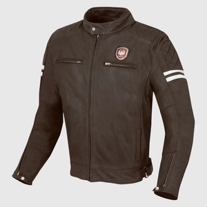 Merlin Hixon Heritage Motorcycle <b>Leather</b> <b>Jacket</b> - Product Image 1