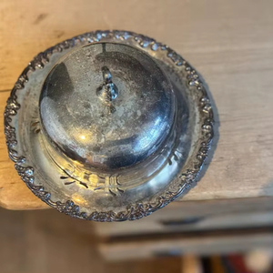 Minimalist Metal Butter Dish with Lid – Sleek <b>Kitchen</b> Storage Solution - Product Image 1