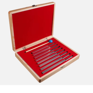 Juego de diapasones de aluminio de 8 piezas, afinador de enseñanza estándar internacional, 256-512HZ. - Product Image 1