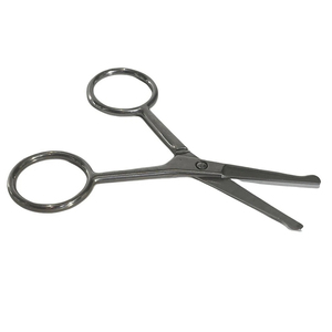 Ciseaux de beauté à lame courbée en acier inoxydable de haute qualité, 3 pièces, pliables, pour droitiers, conception durable pour la manucure et les cheveux - Product Image 3