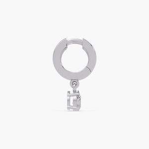 Pendientes de Oro de 14K con Diamante Cultivado en Laboratorio de 0.60CT en Forma de Pera, con Engaste de Garras, Joyería Fina, Regalo Elegante para Mujer, Lujo para el Día a Día - Product Image 2