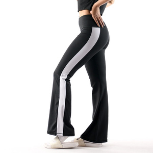 Service OEM : Legging de yoga pour femme, coupe évasée, taille haute, élégant, style urbain, pour le sport - Product Image 5